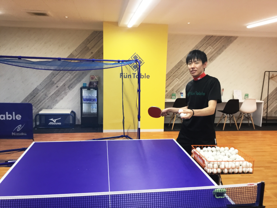 横浜市都筑区の卓球場〜卓球空間【FunTable】ファンタブル〜