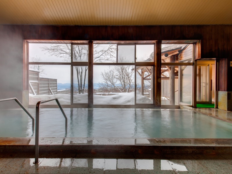 温泉館内湯（冬）