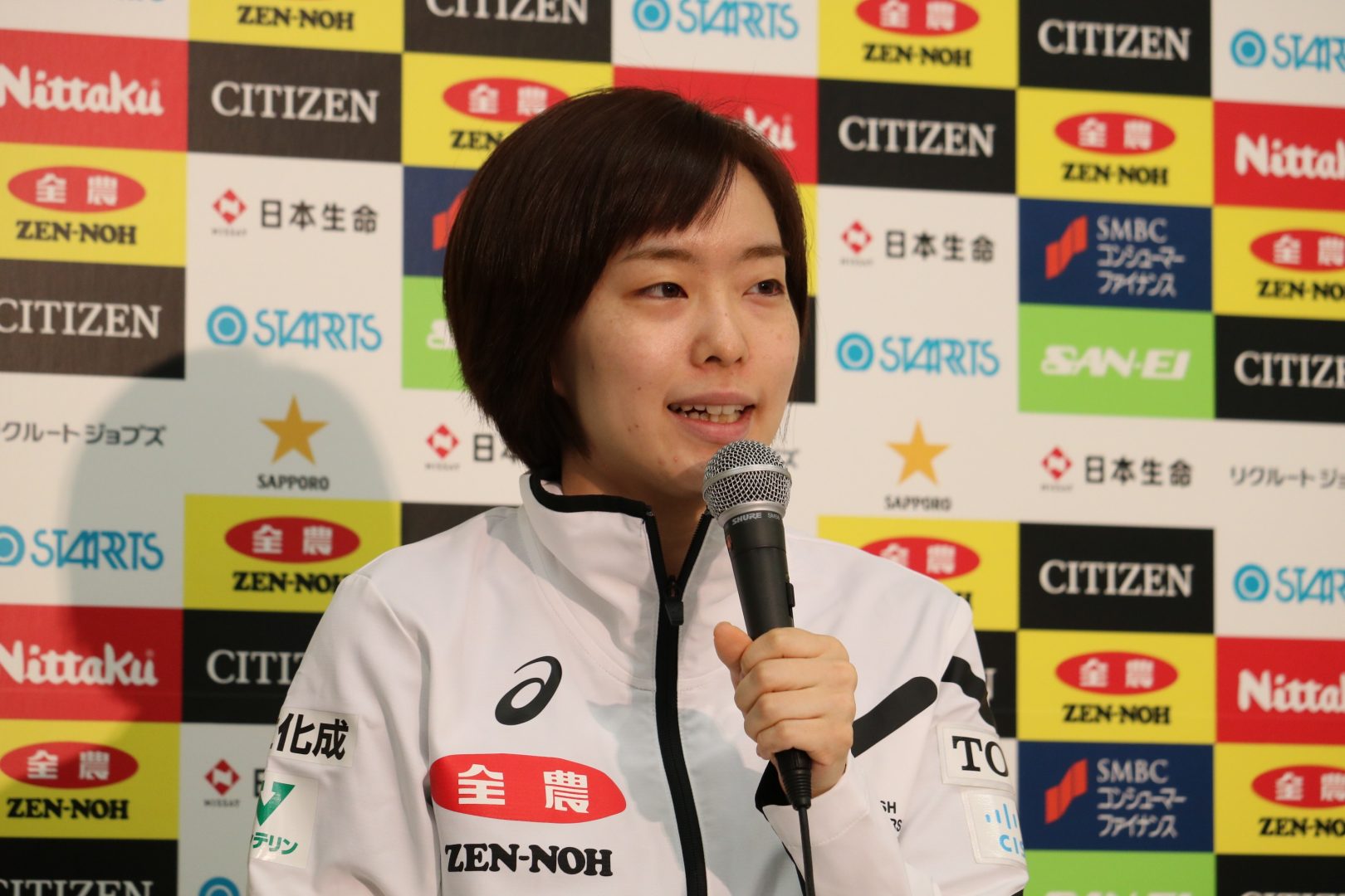 全日本卓球2018 選手会見（5）石川佳純「挑戦者として積極的に」