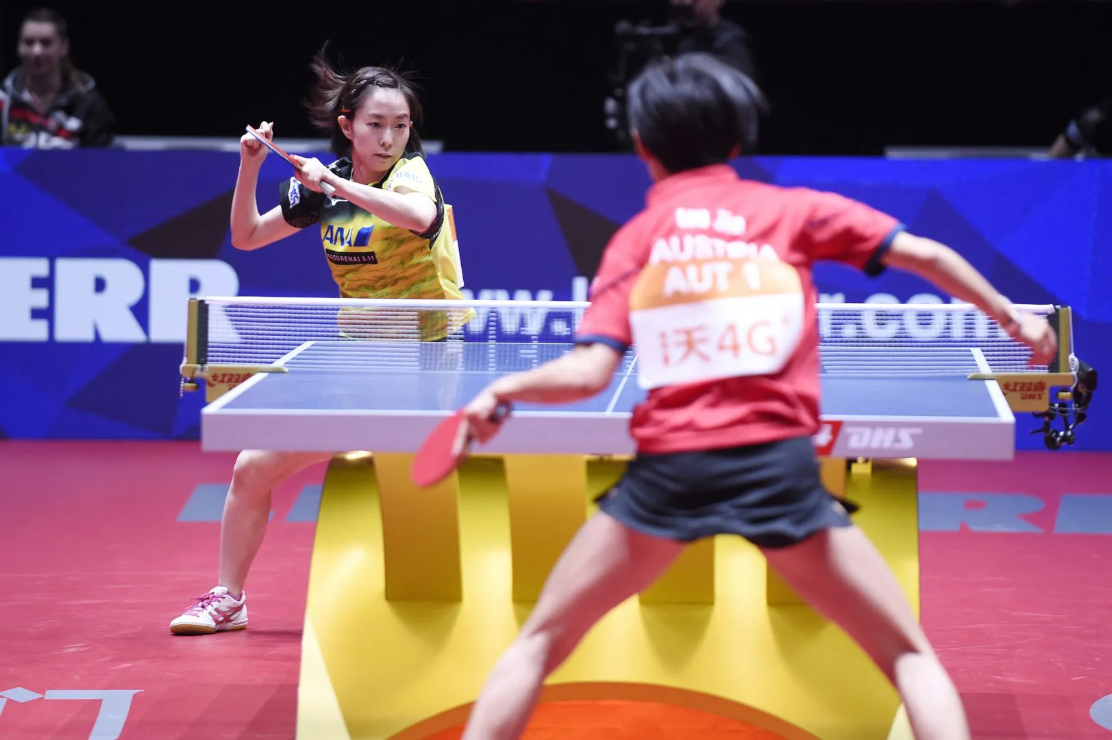 世界卓球18 日本女子 予選g山場のオーストリア戦快勝 各試合を分析してみた 卓球メディア Rallys ラリーズ