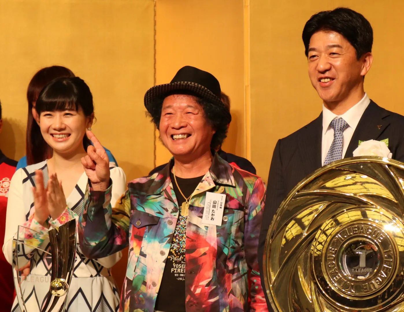 【卓球・Tリーグ】笑点・“山田くん”こと山田隆夫氏「Tリーグ応援団長になりたい」　全力支援の姿勢示す