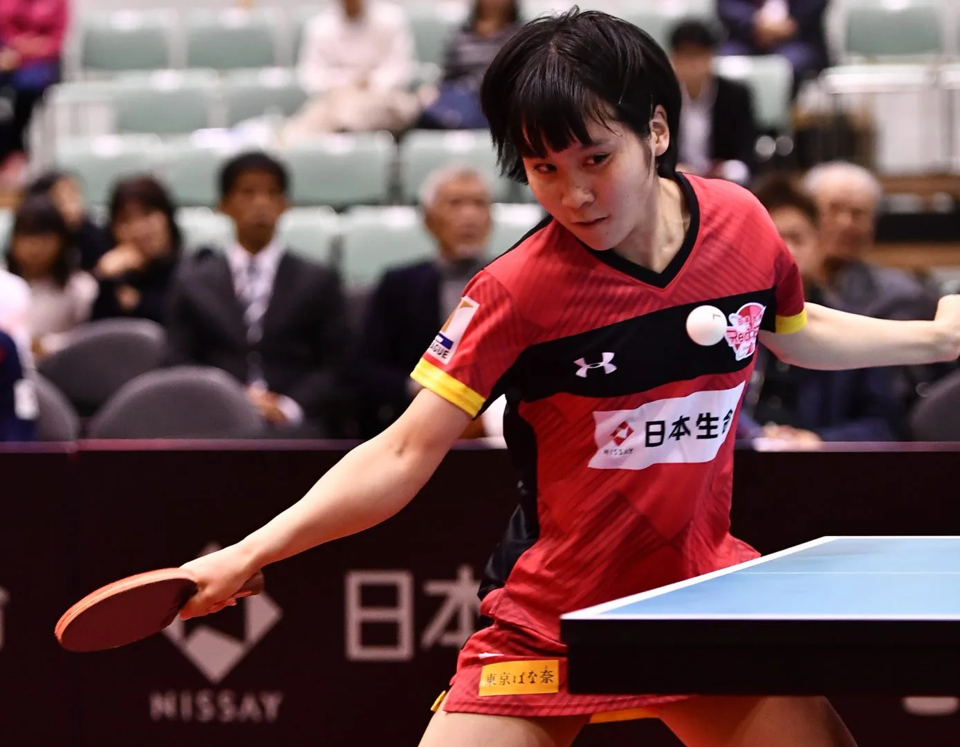 卓球・Tリーグ】ハリケーン・ヒラノが大爆発 佳純下し日生ホーム連勝 