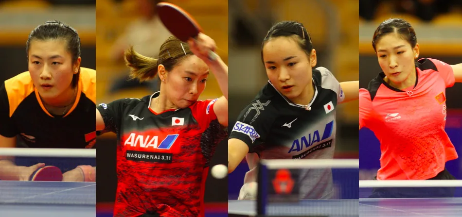 【卓球】石川・伊藤が準々決勝で中国の“大黒柱”と今夜対戦＜スウェーデンOP2018女子＞