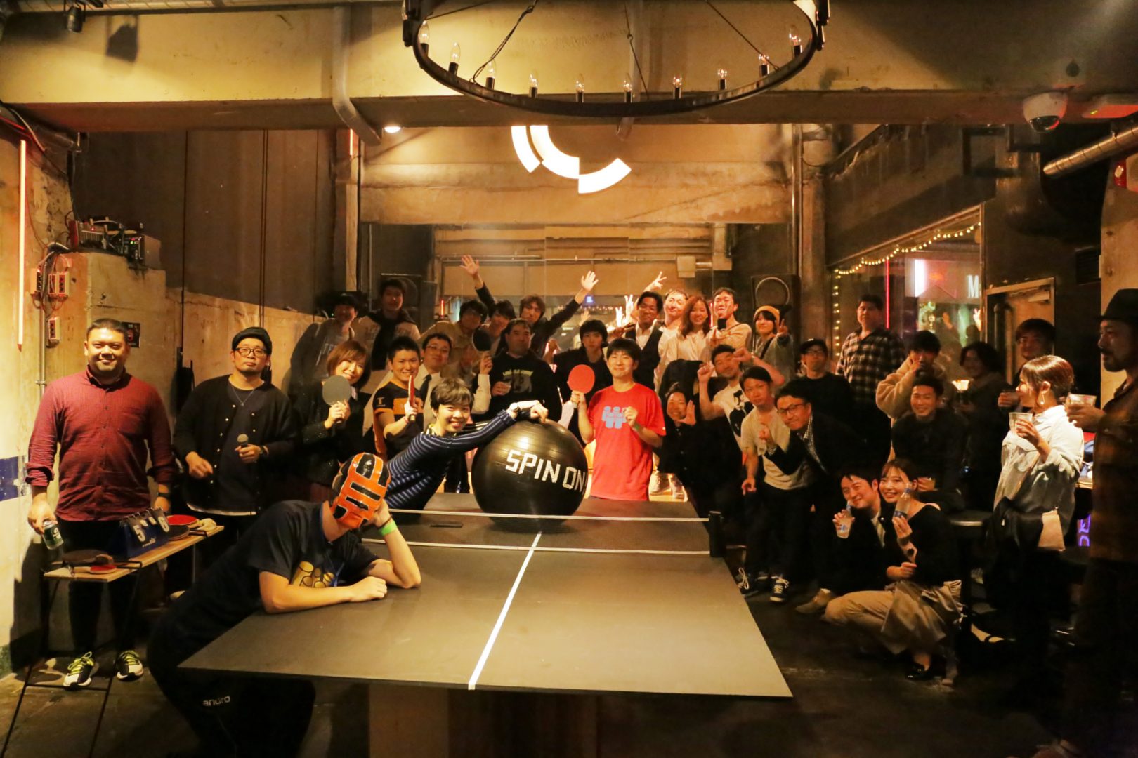 渋谷のクラブで“DJ卓球”？　有名卓球YouTuberも参戦