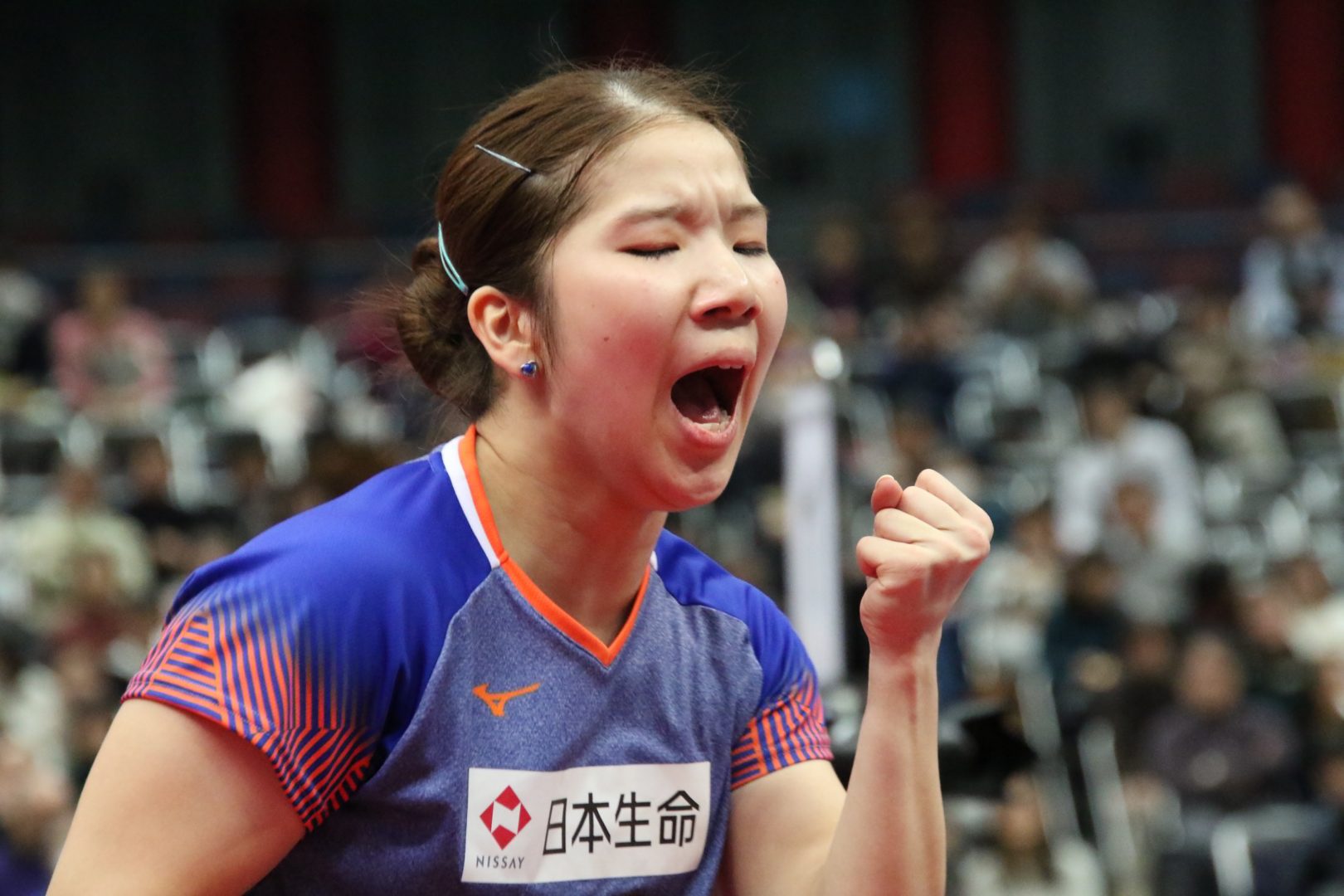 【卓球】森さくら吠える！　加藤美優を下し準決勝へ<全日本卓球2019・女子単>