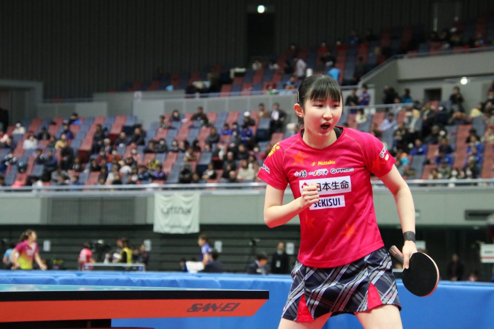 【卓球】早田ひな、シングルスも好スタート「自分らしい試合したい」＜全日本卓球2019・女子単＞