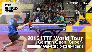 【動画】アサール VS ドミトリ・オフチャロフ 2016年ドイツオープン ベスト32
