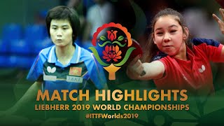 【動画】NGUYEN Khoa Dieu Khanh VS HURSEY Anna 2019 世界選手権