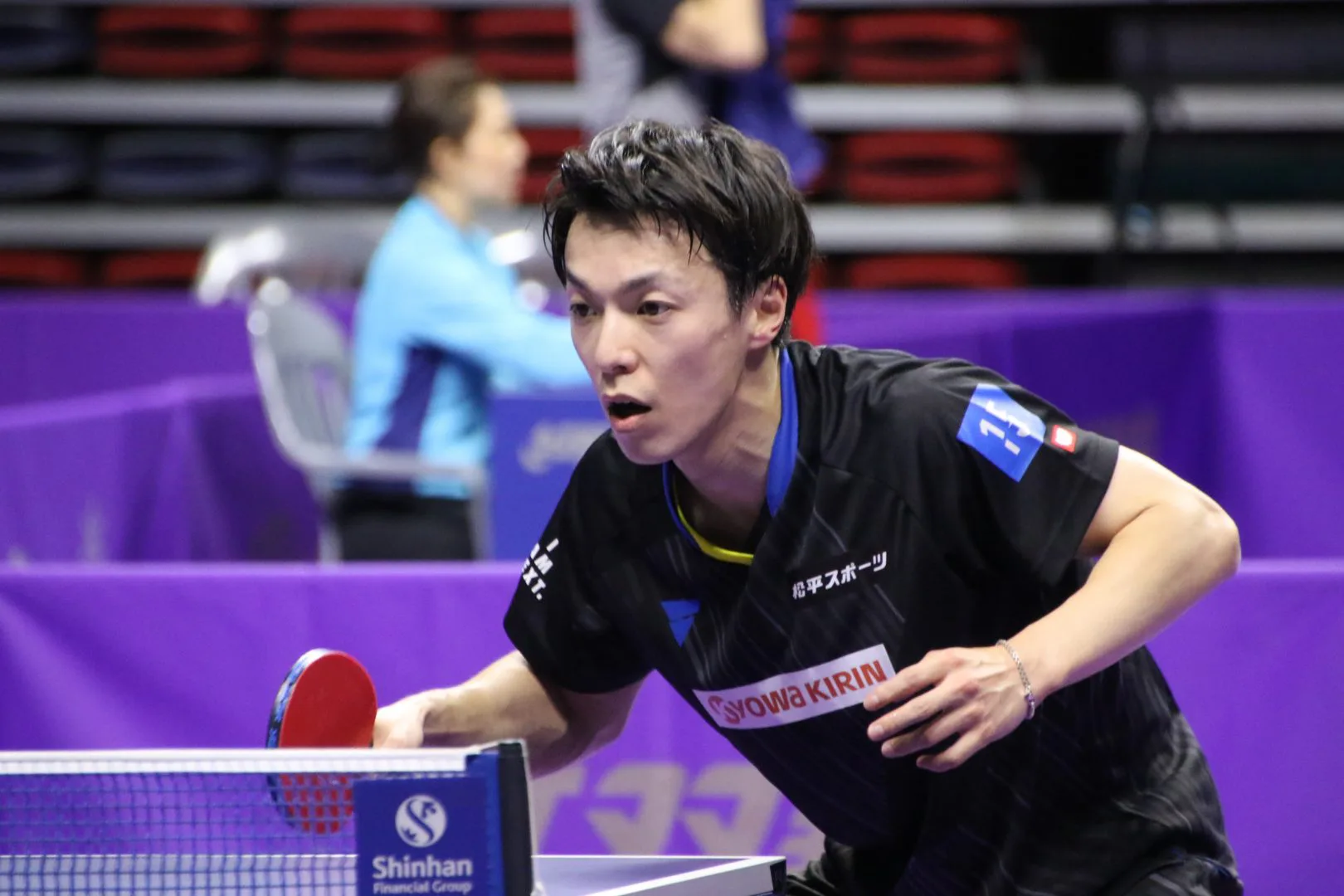 松平賢二、初戦突破し明日は平野との同士討ち 「同部屋ですけど