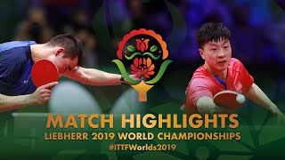 【動画】馬龍 VS ヒューゴ・カルデラノ 2019 世界選手権 ベスト16