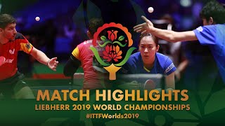 【動画】パトリック・フランチスカ・ペトリッサ・ゾルヤ VS 吉村真晴・石川佳純 2019 世界選手権 準決勝