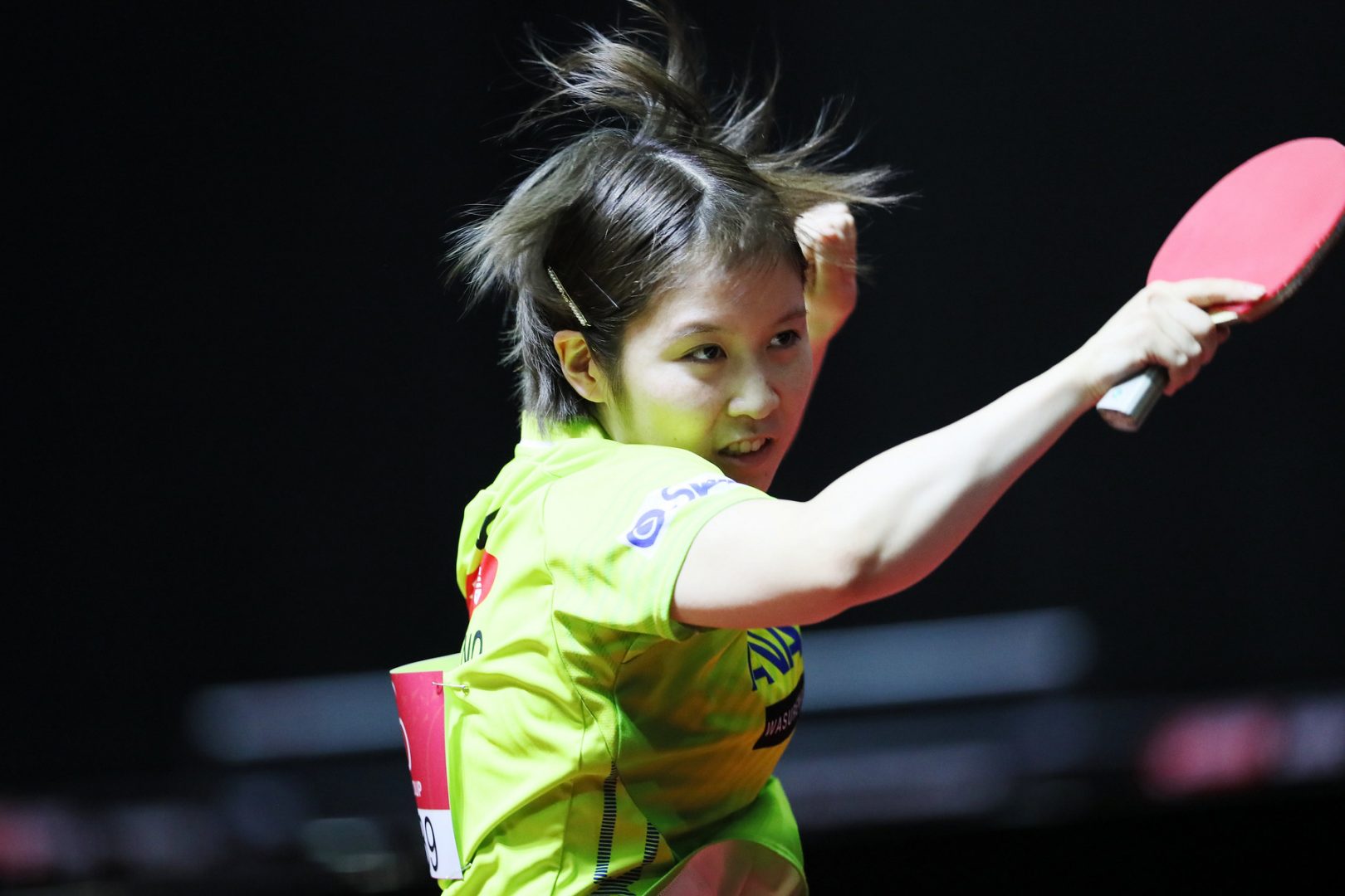 平野美宇、Tリーグチームメイトに勝利　日本女子、決勝へ＜アジア卓球選手権＞