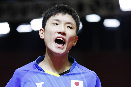 張本智和、3回戦へ　3ゲーム計6点に抑える完勝＜アジア卓球選手権・男子単＞