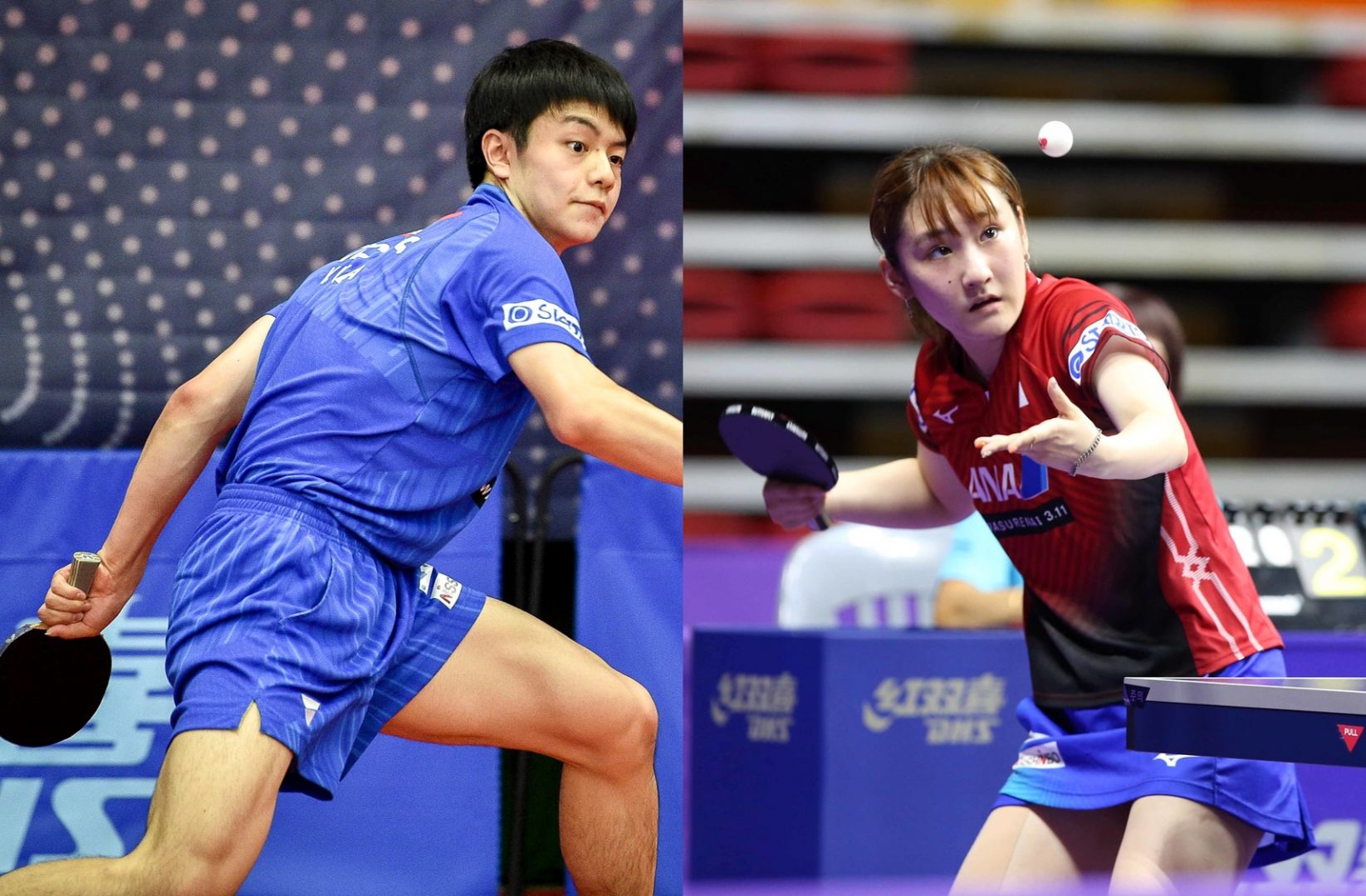 日本代表2ペアとも快勝　強敵揃いの準々決勝へ＜アジア卓球選手権・混合複＞