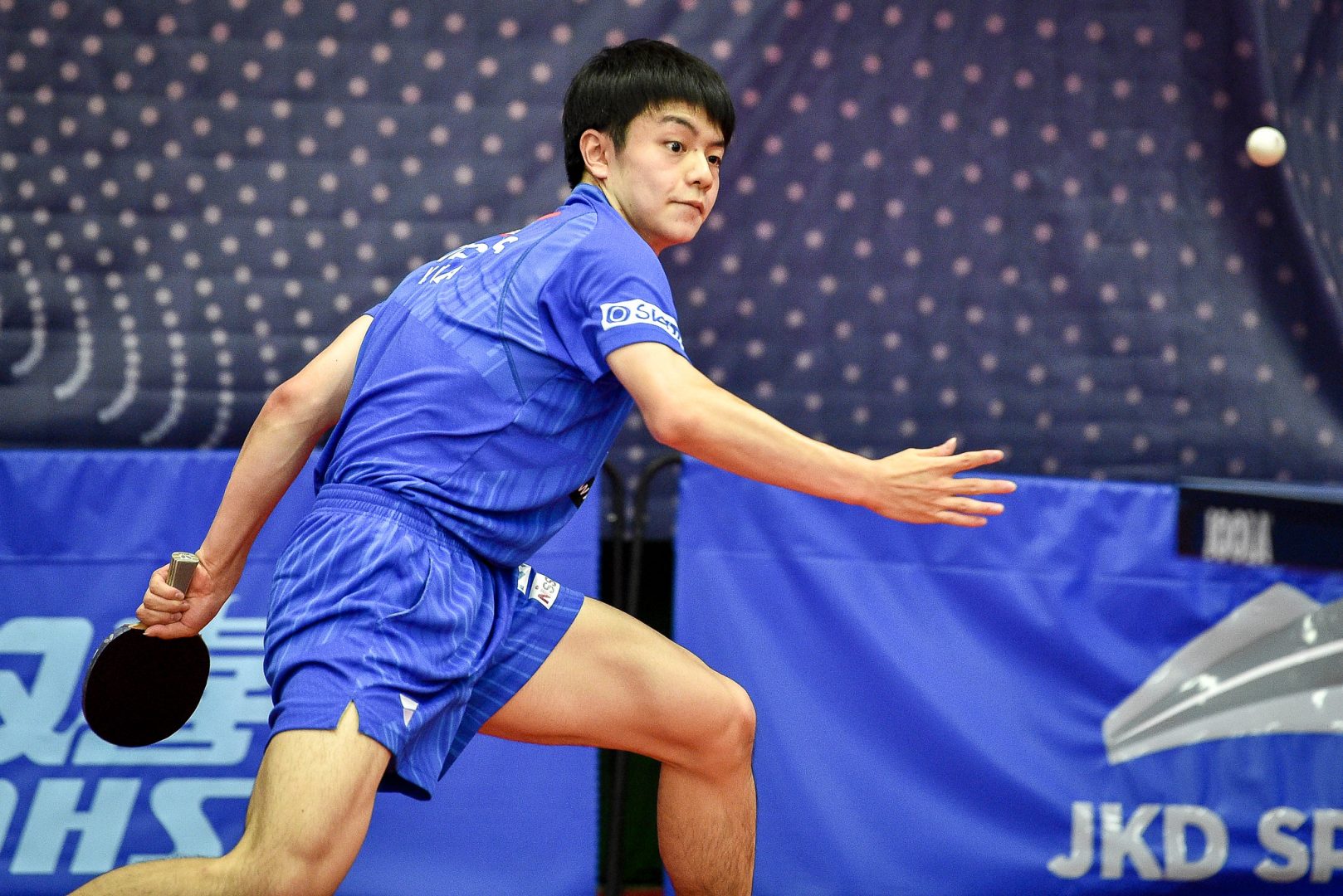 宇田幸矢、予選3回戦勝利　次戦は2014年ジャパンOP優勝の中国選手＜卓球・スウェーデンオープン＞