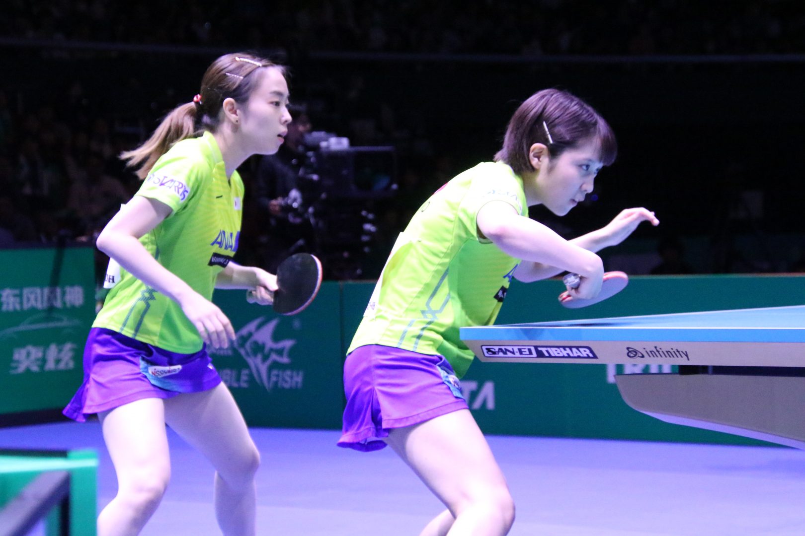 【速報】女子決勝　石川平野ペアは中国ペアを崩しきれず敗れる＜JA全農 卓球チームワールドカップ＞