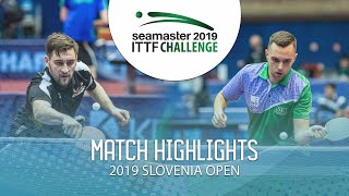 【動画】POSCH Lars VS GRAMPOVCNIK Miha ITTFチャレンジ・スロベニアオープン