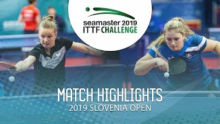 【動画】MIGOT Marie VS KUKULKOVA Tatiana 2019 ITTFチャレンジ・スロベニアオープン ベスト64