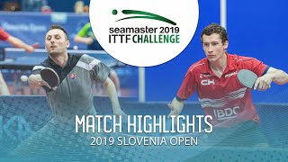 【動画】ルボミール・ピシュテイ VS GLOD Eric 2019 ITTFチャレンジ・スロベニアオープン ベスト64