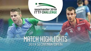 【動画】デニ・コズル VS コラレック 2019 ITTFチャレンジ・スロベニアオープン ベスト64