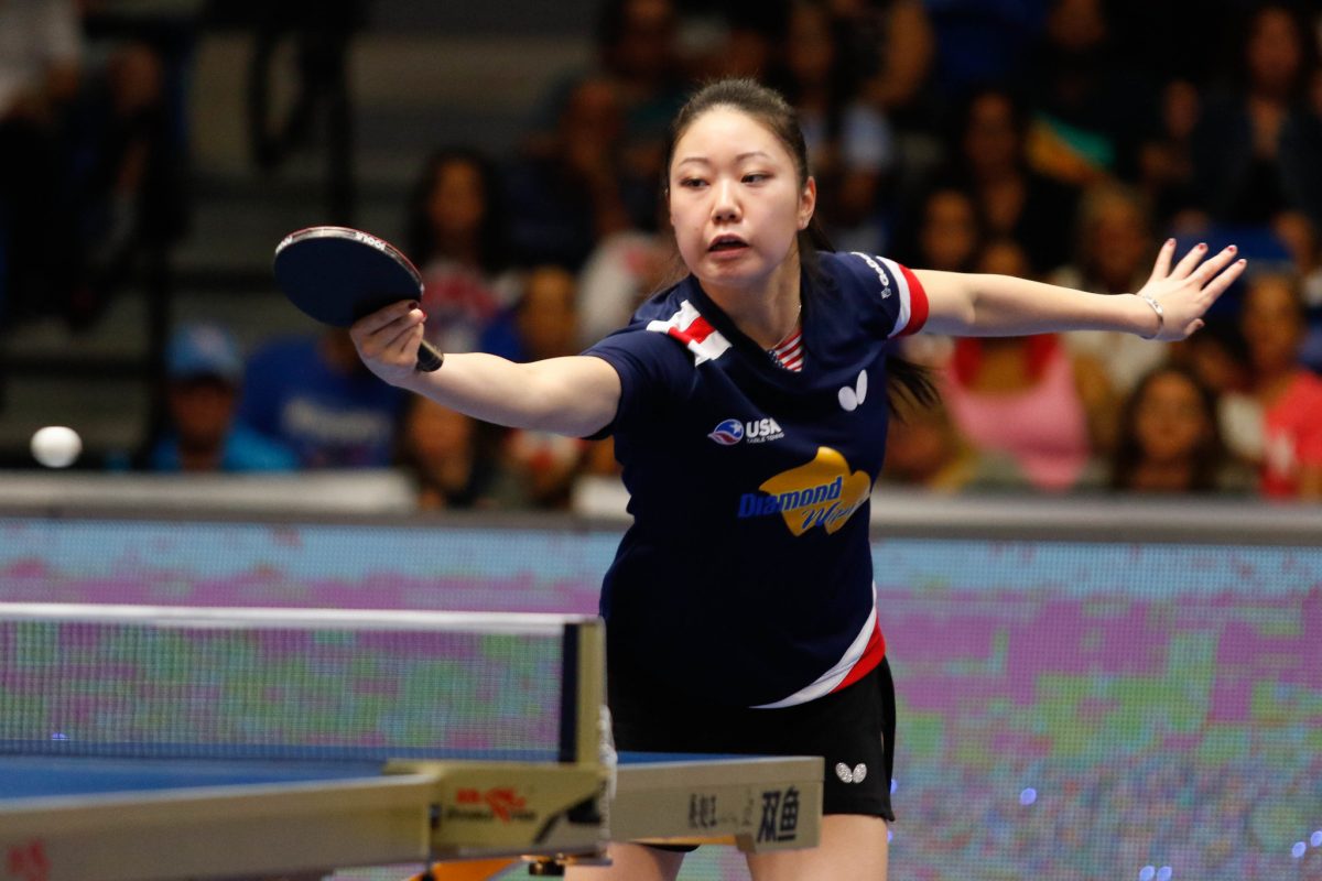 写真：準優勝のチャン・リリー（アメリカ）/提供：ittfworld