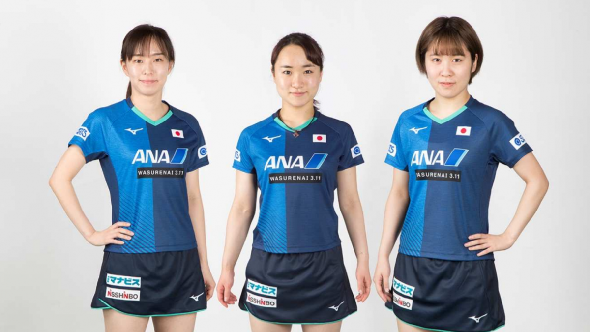 卓球男女日本代表が着用するオフィシャルユニフォーム発表 卓球メディア Rallys ラリーズ