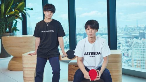 写真：宇田幸矢（写真左）・戸上隼輔（明治大学／琉球アスティーダ）/撮影：伊藤圭