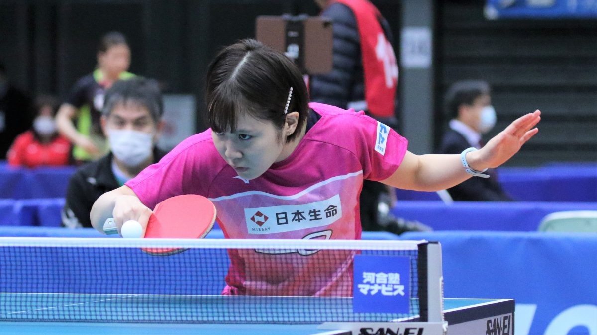 卓球全日本女子シングルスベスト32決定　平野美宇、10ヶ月ぶりの試合も勝利
