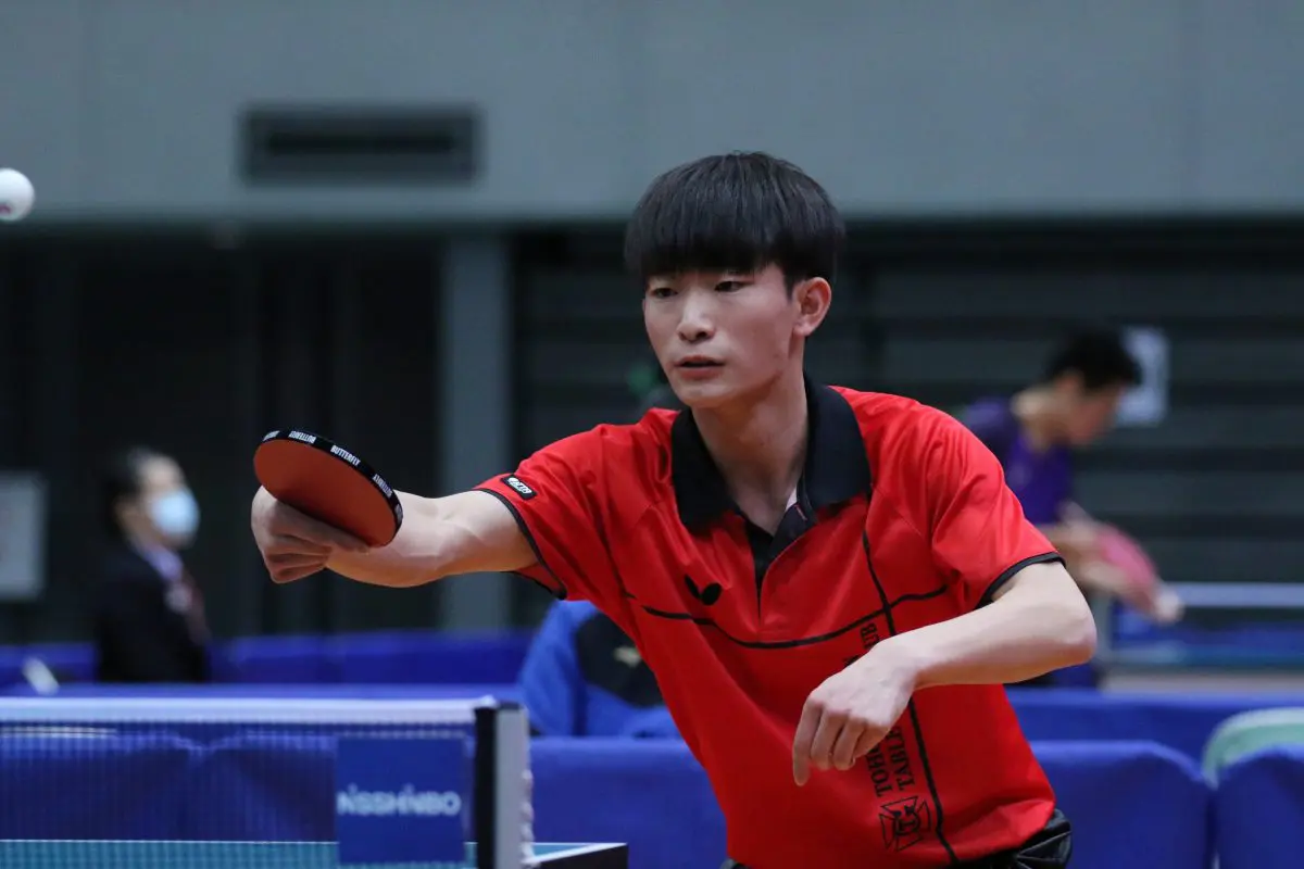 神戸大ob山崎貴幸 卓球人生変えた念願の全日本初出場 まだ 選手として続けたい 卓球メディア Rallys ラリーズ