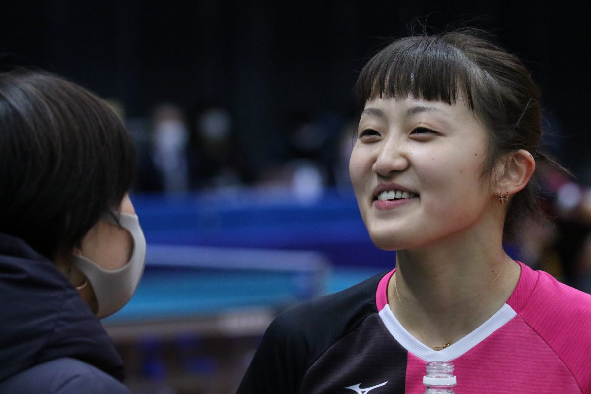 【画像】日本リーガーが躍動　引退決めて臨む選手も＜全日本卓球・女子単2回戦＞