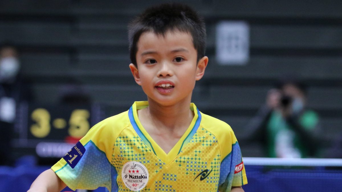 今大会最年少9歳も出場　ジュニア男子1回戦全試合結果まとめ＜全日本卓球2021＞