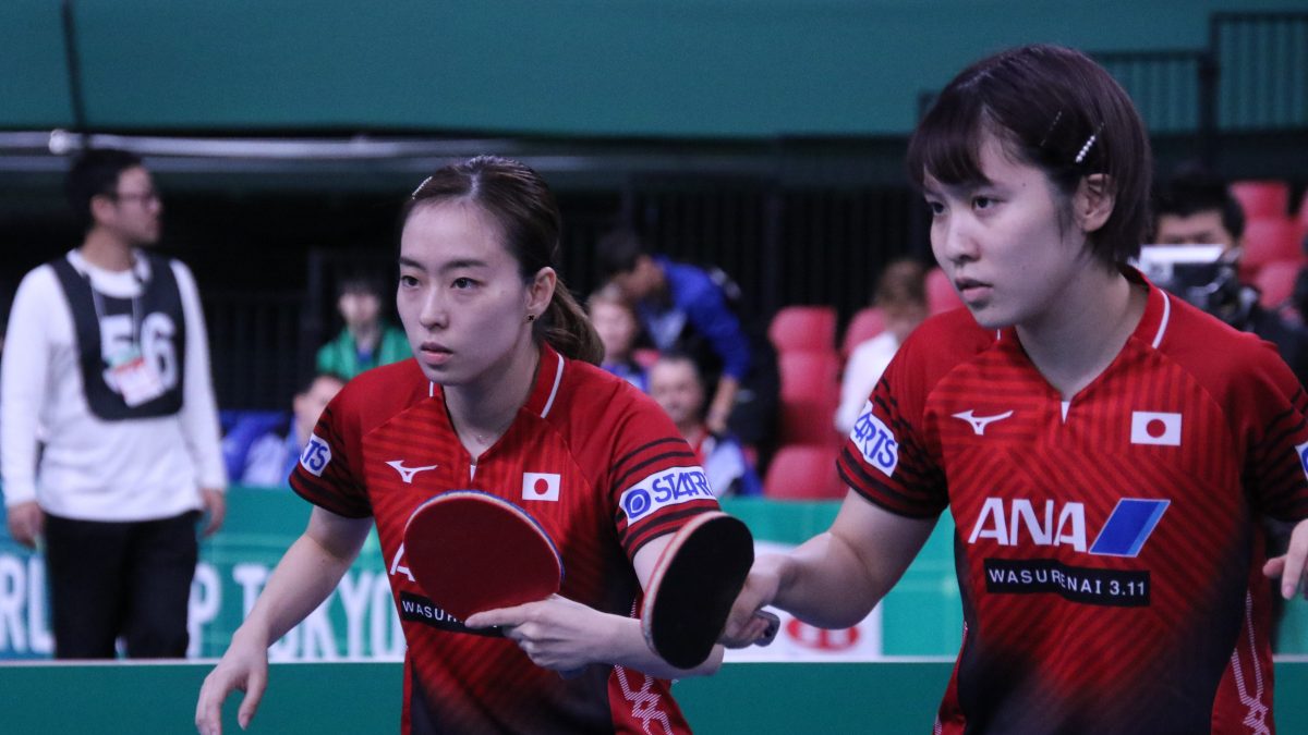 石川・平野、強敵の潜む山に　決勝での日本勢対決なるか＜世界卓球2021女子複見どころ＞