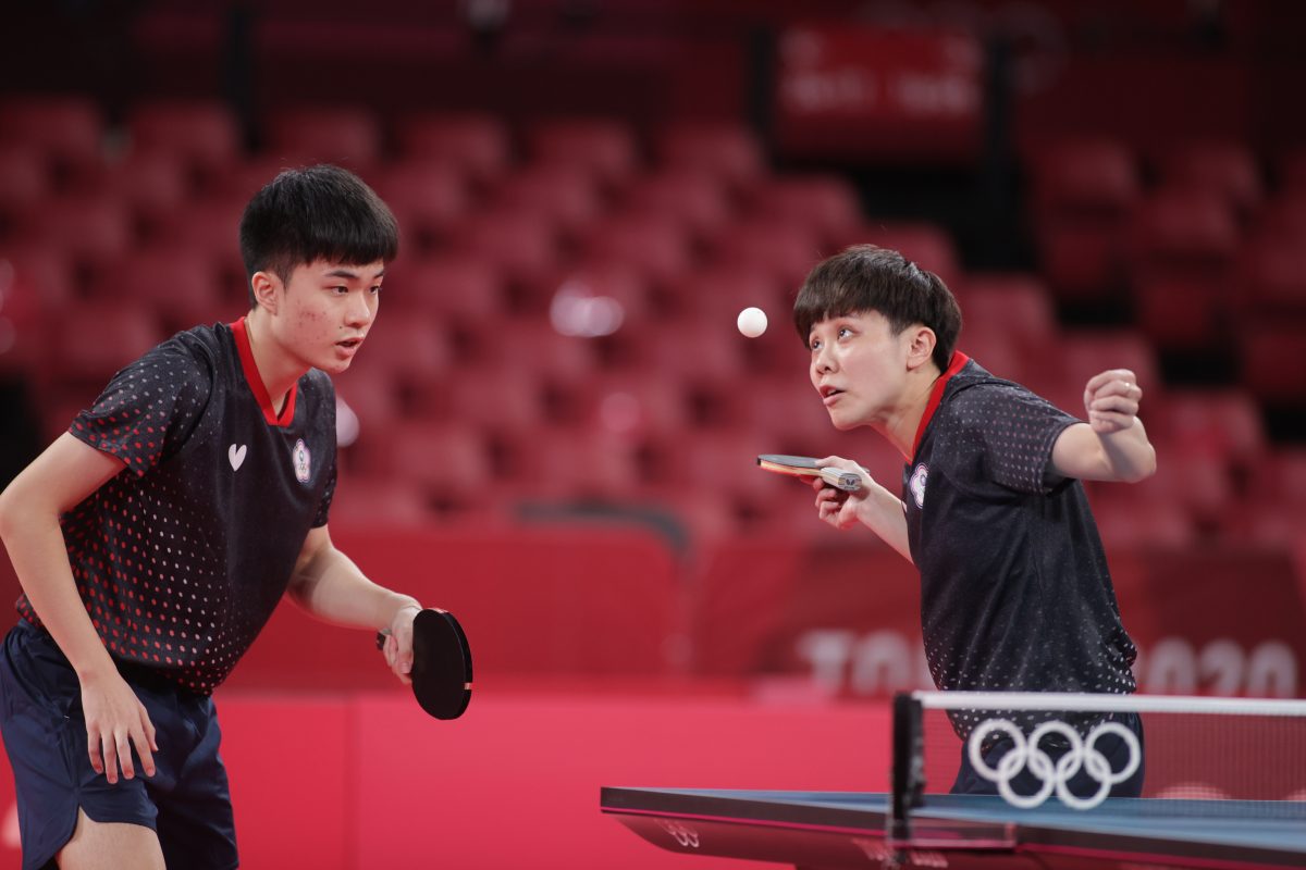 写真：林昀儒/鄭怡静（チャイニーズタイペイ）/提供：ITTF