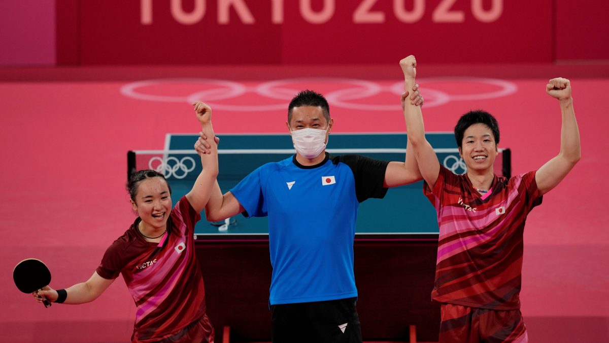 【東京五輪・卓球】水谷隼・伊藤美誠、日本卓球界史上初の金メダル獲得　“最強中国”の壁崩す