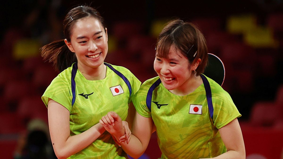 卓球日本女子、金メダルへあと1勝　平野「五輪の舞台で戦えていることがすごく幸せ」