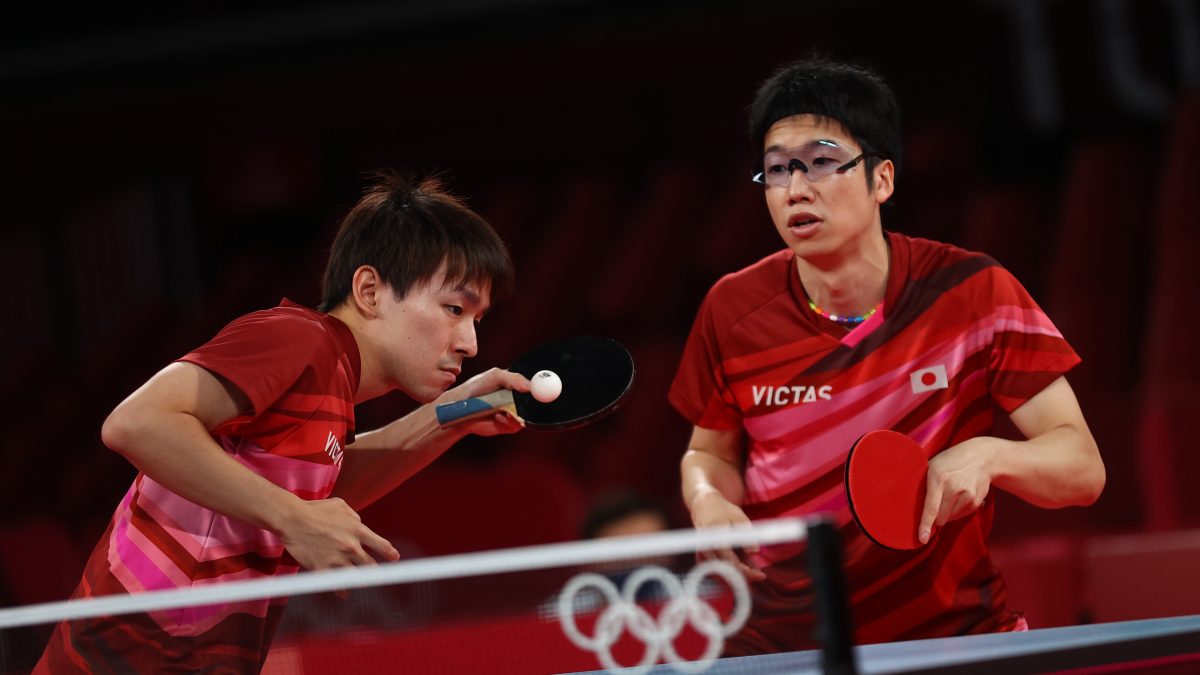 【五輪卓球】日本が誇る“天才左腕ペア”水谷・丹羽、怒涛の追い上げ見せるもドイツペアに惜敗