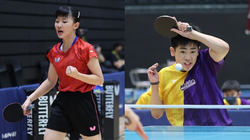 全中女王に世界ユース代表まで　14歳以下最強に輝く選手は＜卓球・全日本カデット見どころ＞