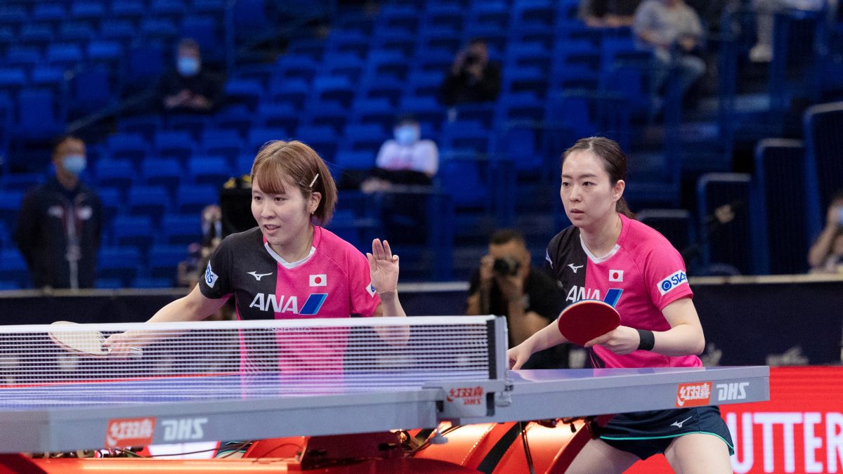 平野「今はすごく卓球が楽しい」　女子複での中国勢との激闘を振り返る＜世界卓球2021＞
