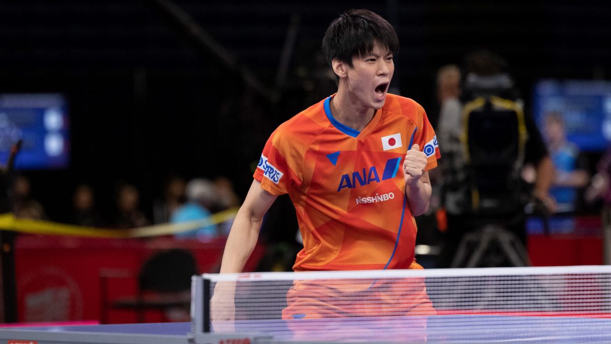 日本男子唯一の勝ち残り　戸上隼輔「自分ももっと強くならないといけない」＜世界卓球2021＞