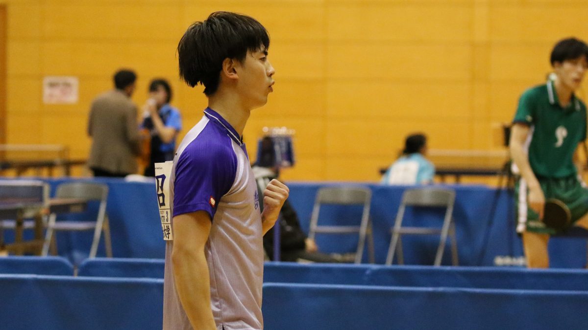 関東の大学生最強を決める関東学生卓球選手権　男女ベスト16決定戦組み合わせ