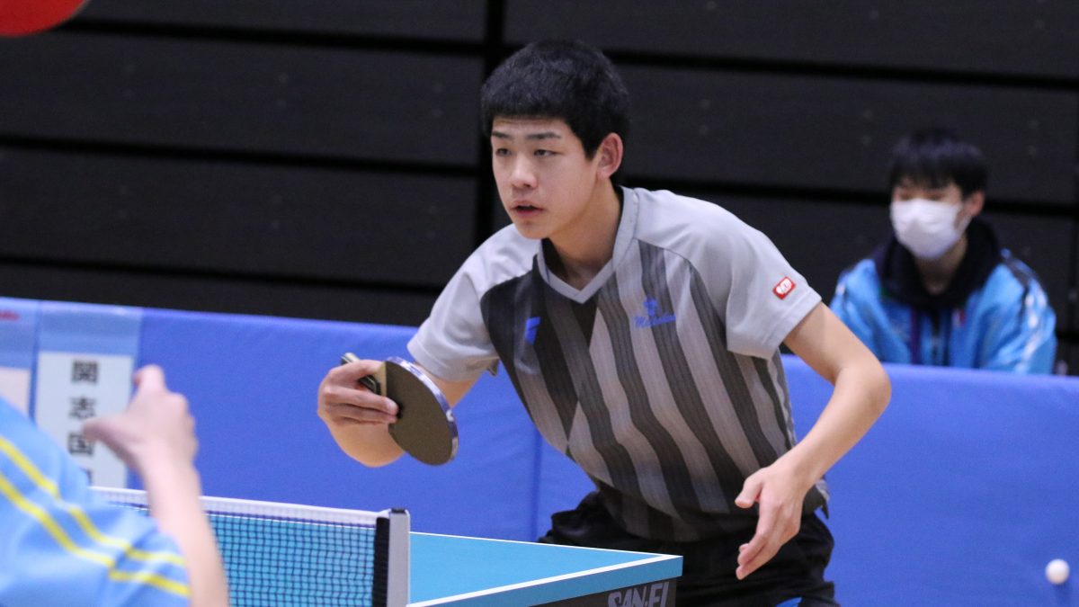 明徳義塾、遊学館と名門校がまず1勝　男子予選I、J、K、Lリーグ2試合目結果＜全国高校選抜卓球大会＞