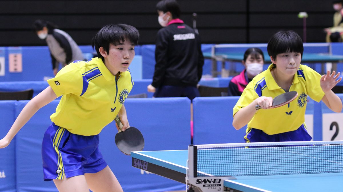 明豊、札幌大谷などが2戦2勝　女子予選J、K、N、Oリーグ3・4試合目結果＜全国高校選抜卓球大会＞