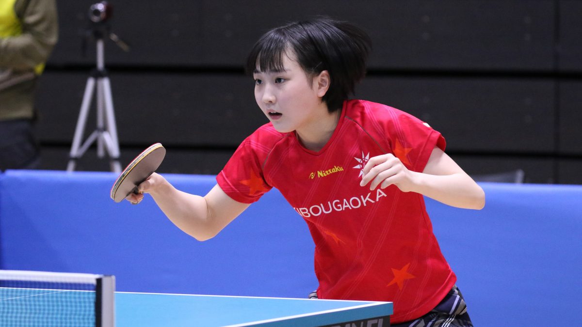 女子決勝トーナメント組み合わせ決定　予選C、F、J、K、Oリーグ結果＜全国高校選抜卓球大会＞