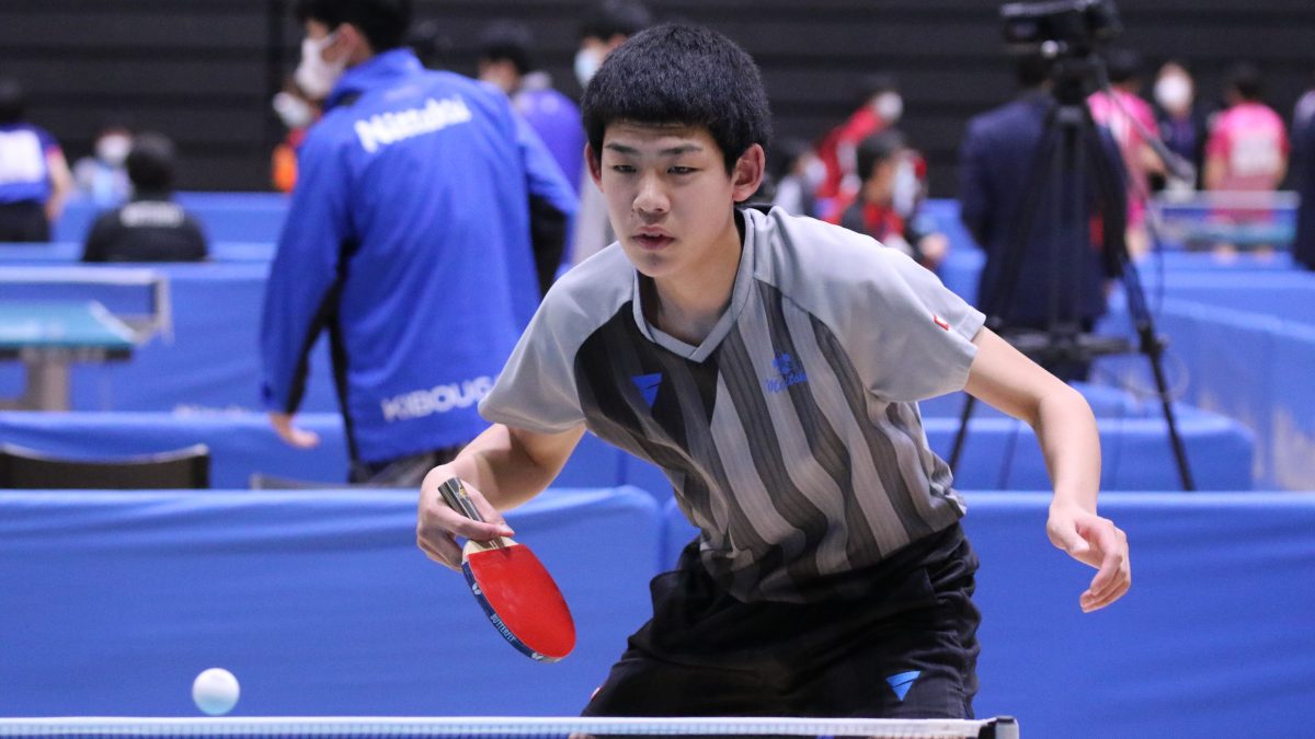 希望が丘・明徳義塾、ベスト8進出　男子決勝トーナメント1回戦＜全国高校選抜卓球大会＞