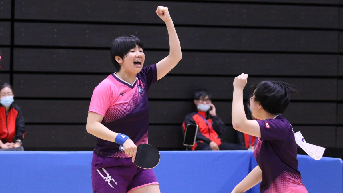 躍進の進徳女子、ベスト4進出　準決勝では“絶対王者”と対戦＜全国高校選抜卓球大会＞