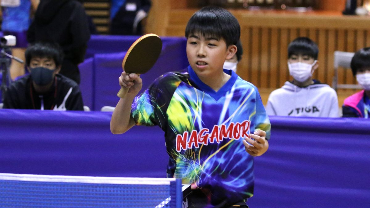 岐阜・長森中、オールストレート勝利で1位突破　男子予選E～Hブロック第2、第3試合結果＜全国中学選抜卓球大会＞