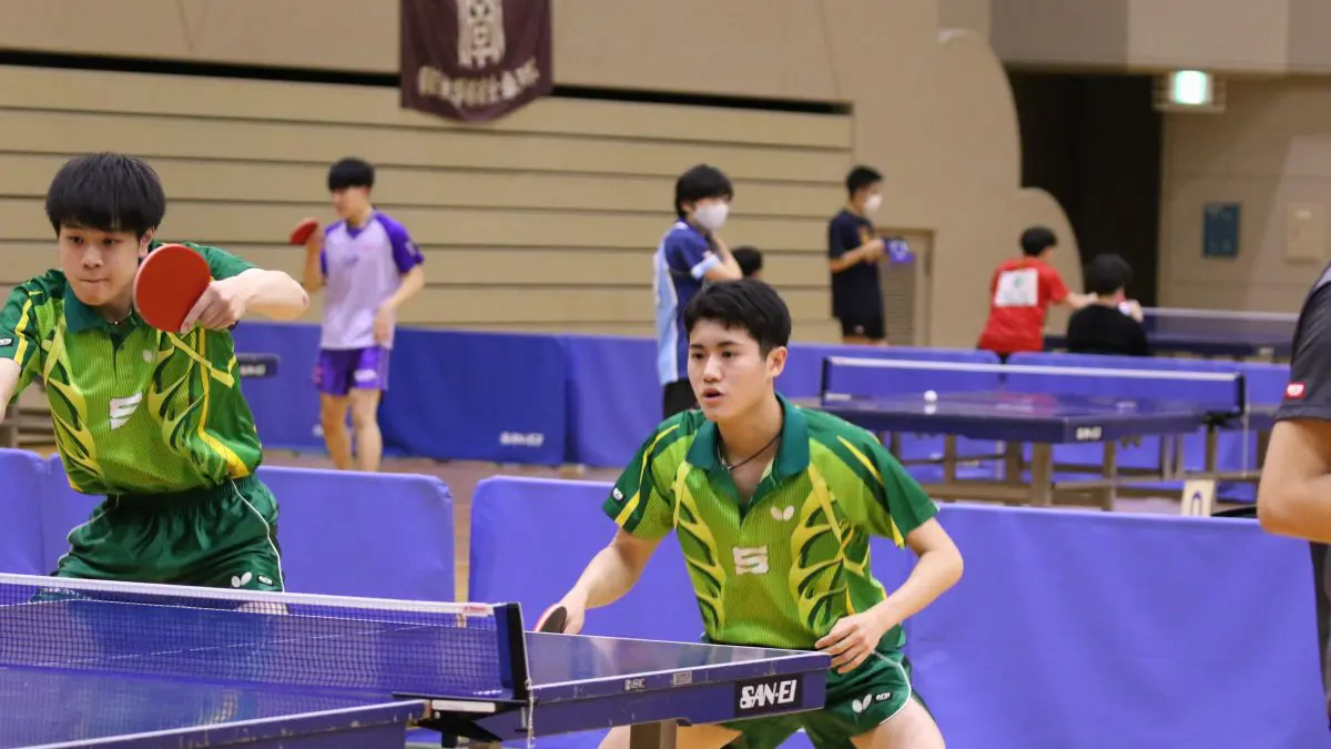 専修大の2ペアが準決勝へ　男子ダブルス準々決勝結果＜卓球・関東学生新人選手権大会＞