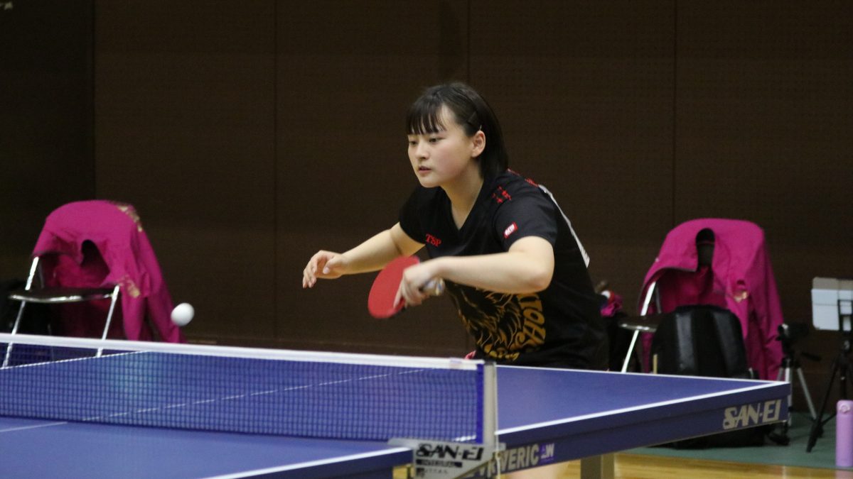 強豪校出身のシード選手が勝利　女子シングルス2回戦結果＜卓球・関西学生新人大会＞