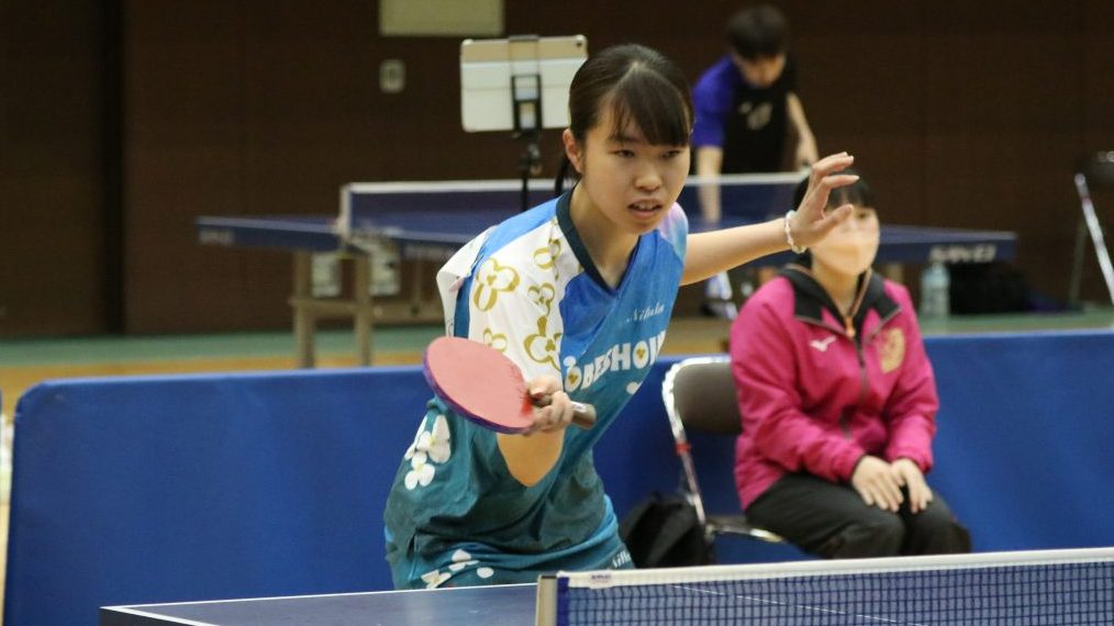 決勝は神戸松蔭女子学院大学対決に　女子シングルス準決勝結果＜卓球・関西学生新人大会＞