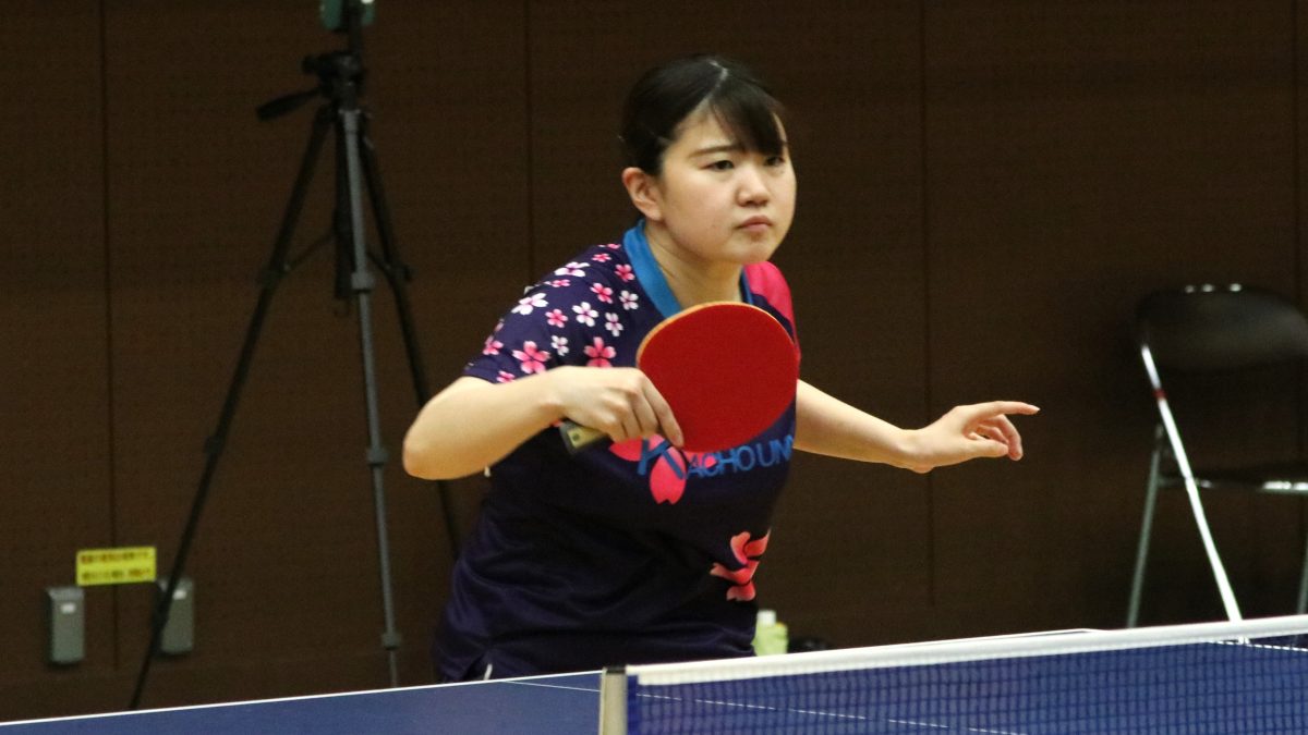 京華大・中村ら新人選手が多数勝ち上がり　女子シングルス3回戦結果＜卓球・関西学生新人大会＞